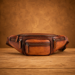 Vintage Leather Waist Bag