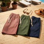 Federico Corduroy Drawstring Shorts
