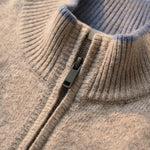 Valerio Wool Zip Cardigan