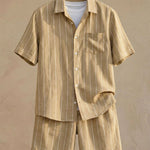 Luca Linen Short Set