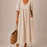 Estela | Summer midi dress