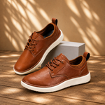 Lightweight Leather Sneakers