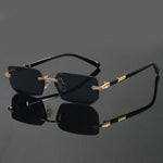 Nexis Cut Edge Rimless Sunglasses
