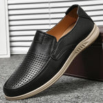 Classic Leather Comfort Loafers for Men
