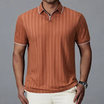 Giulio Woven Collar Polo