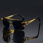 Golden Mirage Frameless Shades