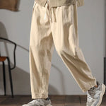 Kaizen Relaxed Fit Linen Pants