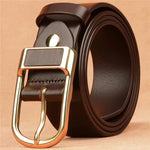 Sterling Cowskin Buckle Belt