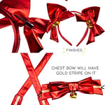 Ribbon Kitten Lingerie Bow Set