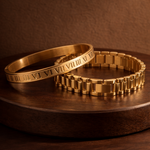 Roman Link Bracelet Set
