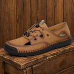 Vintage Leather Fisherman Sandals
