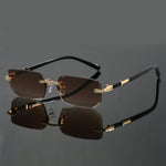 Nexis Cut Edge Rimless Sunglasses