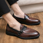 Premium Buckle Loafers