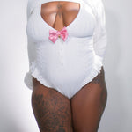 Bunny Hoodie and Bodysuit Sweater