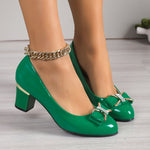 Evelyn | Classic Bow Heels