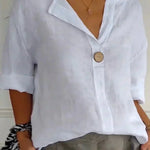 Zamma | Relaxed Linen Top