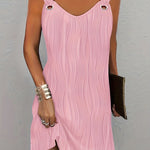 Jade Harris | Ribbed Wrap Mini Dress For Women