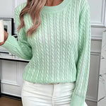 BERNILA | WINTER CABLE KNIT JUMPER