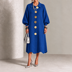 Sienna - Long Sleeve Button-Down Dress