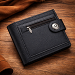 Compact Leather Wallet