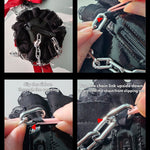 Stealth Double Vinyl Hair Bun Covers