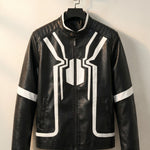 Maurizio Faux Leather Jacket