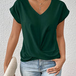 Luna Tummy tucking V-neck top