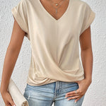 Luna Tummy tucking V-neck top