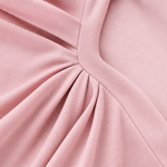 Rowena | 3D Rose Ruched Bodycon Midi Dress