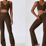 Athletic Elegance - Seamless Yoga & Workout Performance Set