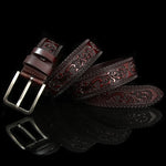Ravello Grain Leather Belt