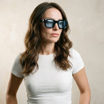 Lucio Square-Frame Sunglasses