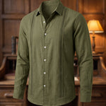 Enzo Linen Guayabera Shirt