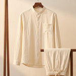 Zeno Linen Shirt and Trouser Set