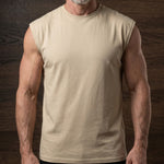 Ludovico Cotton Blend Sleeveless Tee