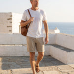 Julian Linen-Blend Shorts