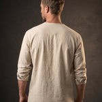 Vicente Cotton Blend Linen Shirt