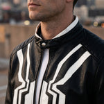 Maurizio Faux Leather Jacket