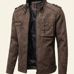 Valentino Leather Moto Jacket