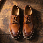 Leonel Leather Moc-Toe Oxford