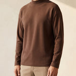 Cesar Mock Neck Long Sleeve Top