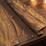 Antonio Faux Leather Vest Jacket