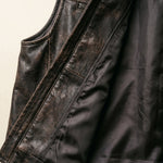 Vicente Faux Leather Vest
