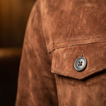 Vincenzo Suede Shirt Jacket