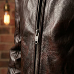 Virgilio Faux Leather Moto Jacket