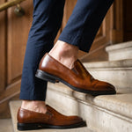 Giuseppe Leather Slip-On Loafer