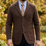 Giuliano Cotton Knit Blazer