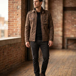 Valentino Leather Moto Jacket