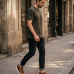 Vittorio Faux Leather Low-Top Sneaker