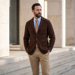 Giuliano Cotton Knit Blazer